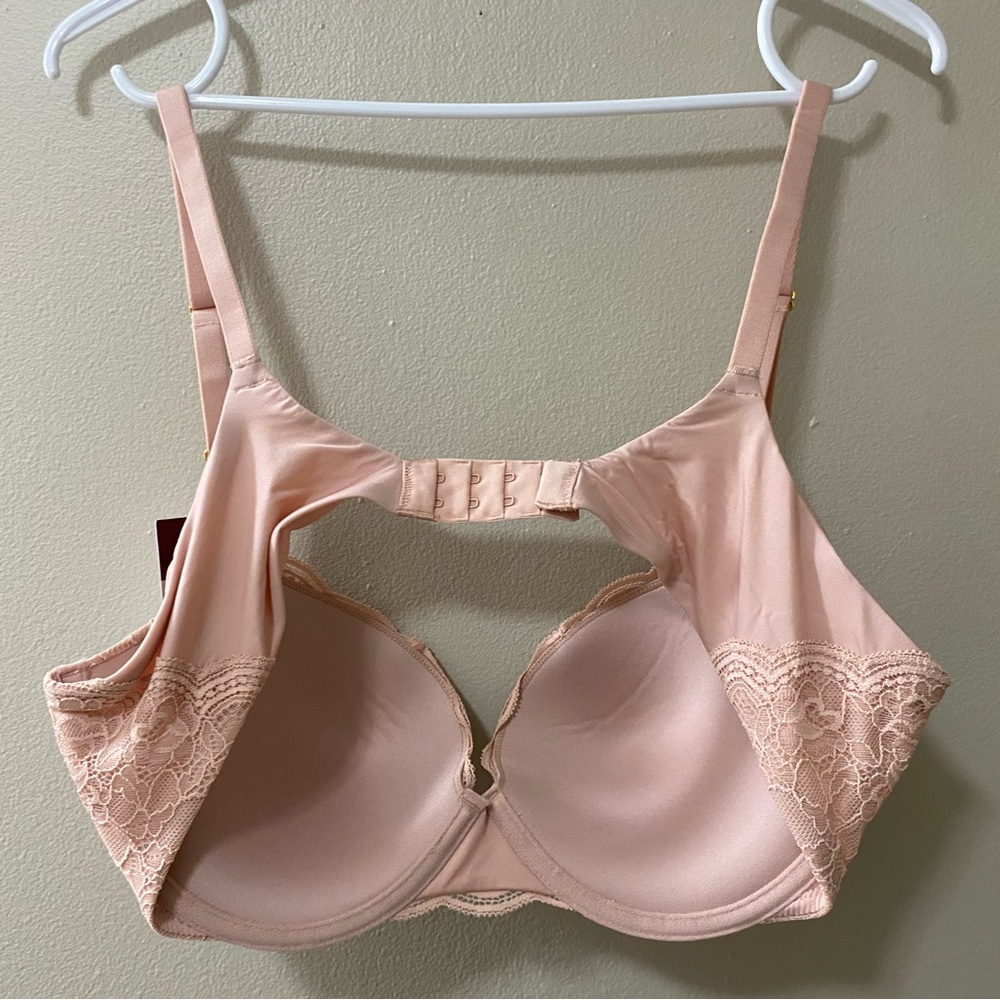Joyspun push up bra lot 38B lace underwire black pink plunge new with tags - Picture 7 of 11
